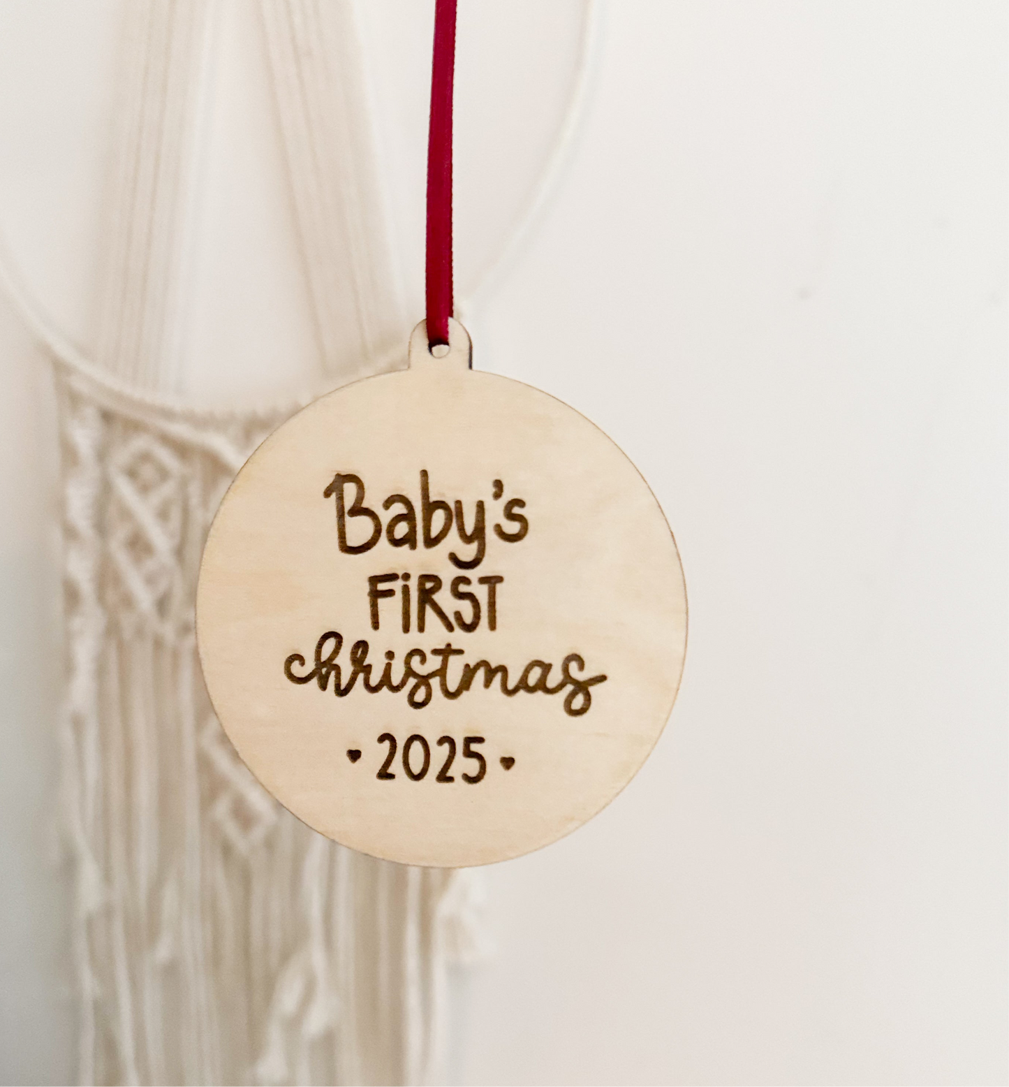 JOULUKORISTE - Baby's first christmas