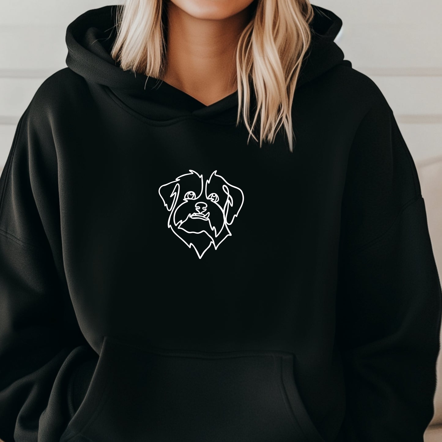 HUPPARI - custom one line kuvalla