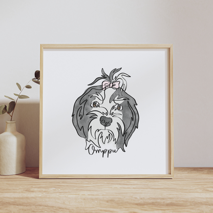 Värillinen printti (fyysinen tuote)