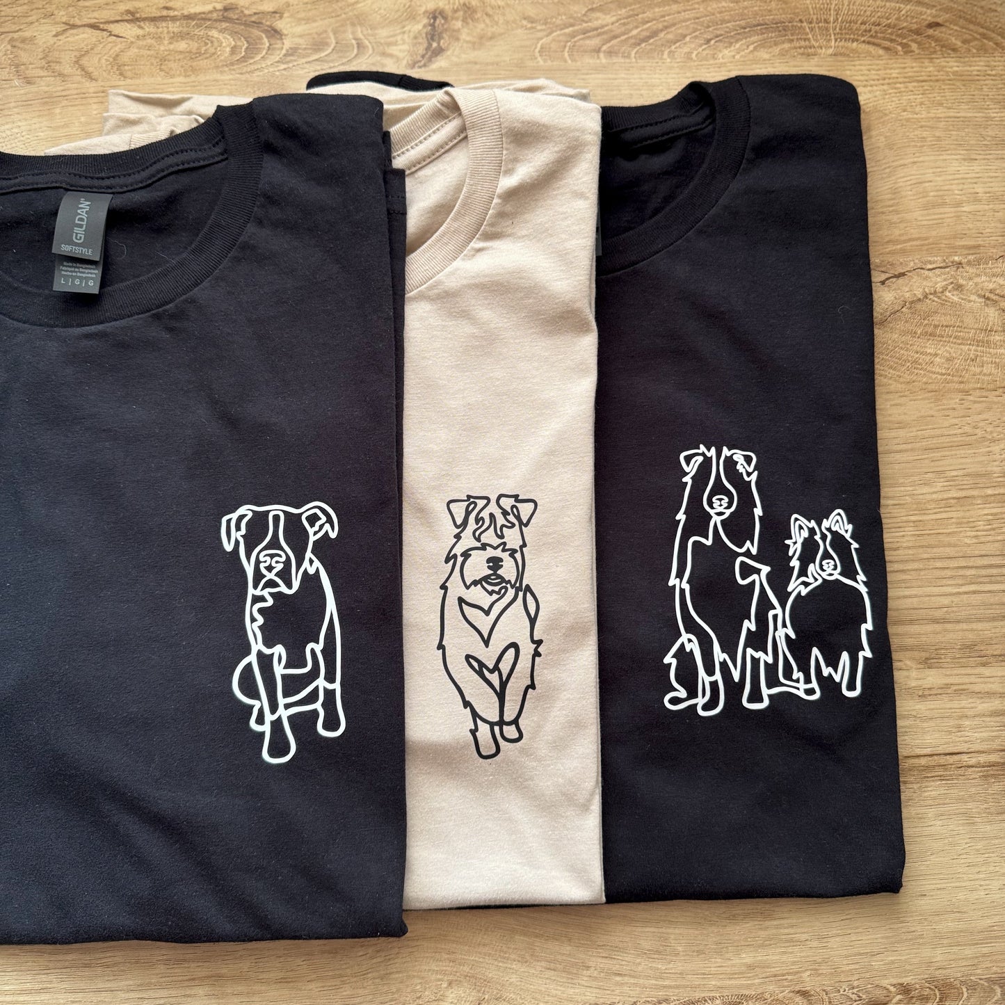 T-PAITA - custom one line pieni kuva