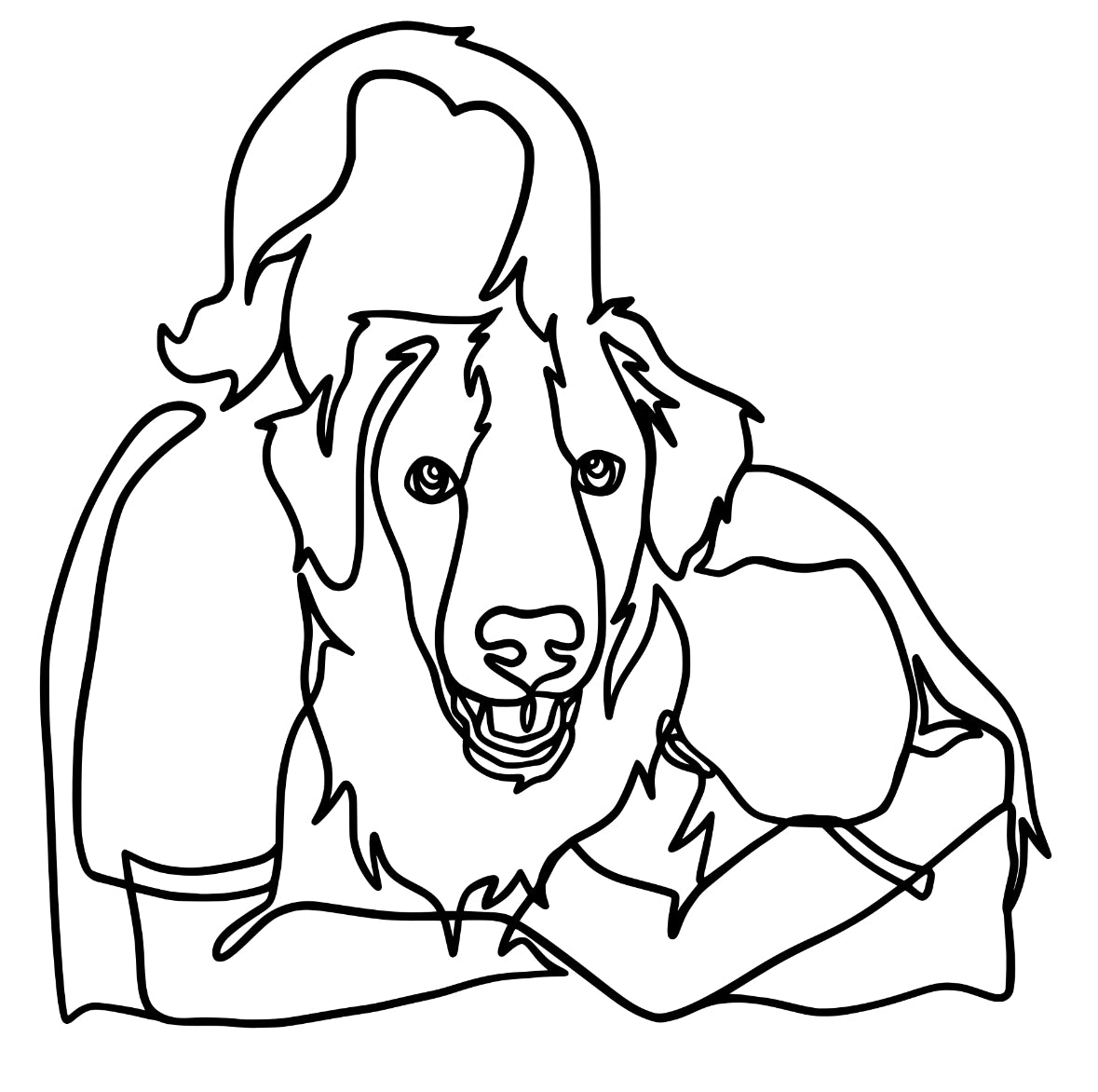 Digitaalinen kuvitus Kibon laserkaiverrukseen (one line kuva)