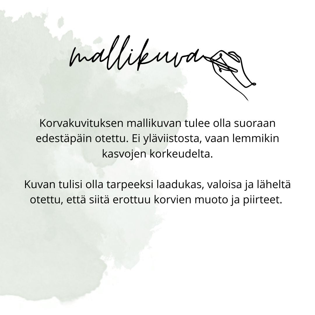HUPPARI - custom korvakuvituksella