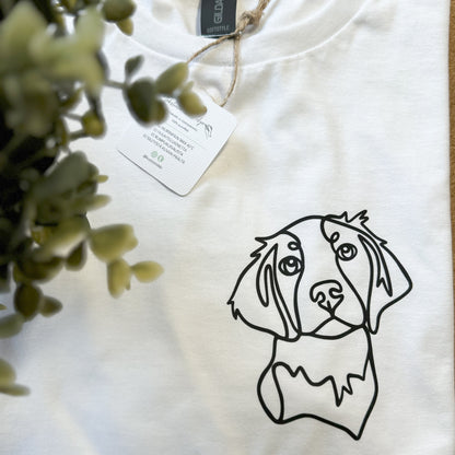 T-PAITA - custom one line pieni kuva