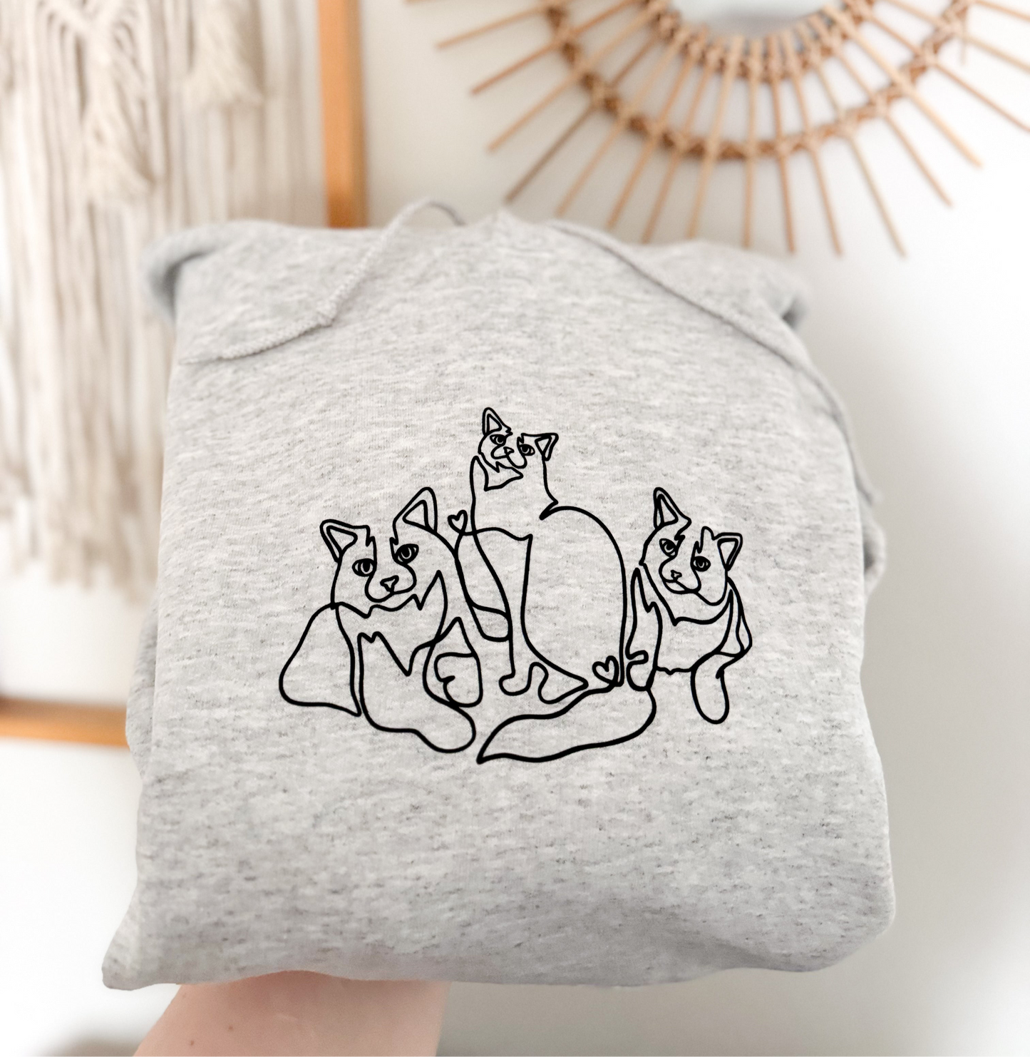 HUPPARI - custom one line kuvalla