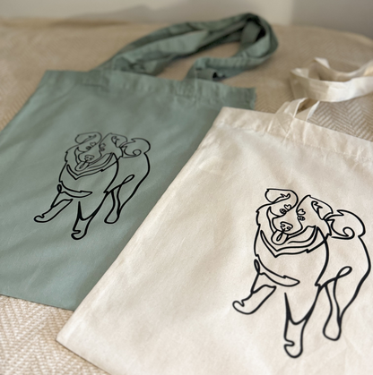 KANGASKASSI - custom one line kuvalla