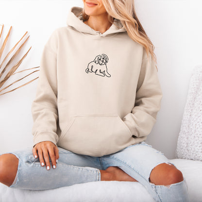 HUPPARI - custom one line kuvalla