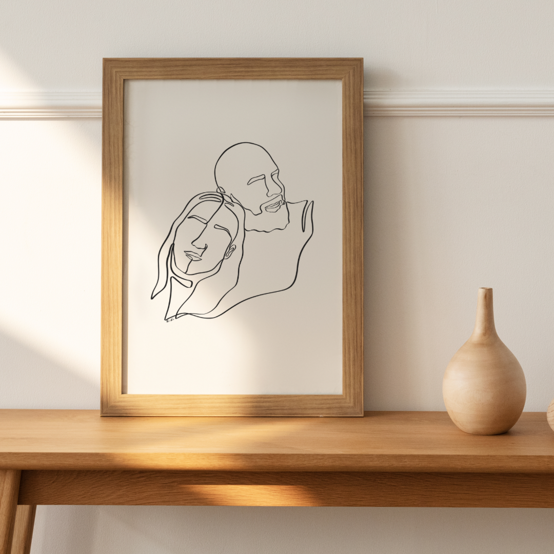 Mustavalkoinen printti (fyysinen tuote)