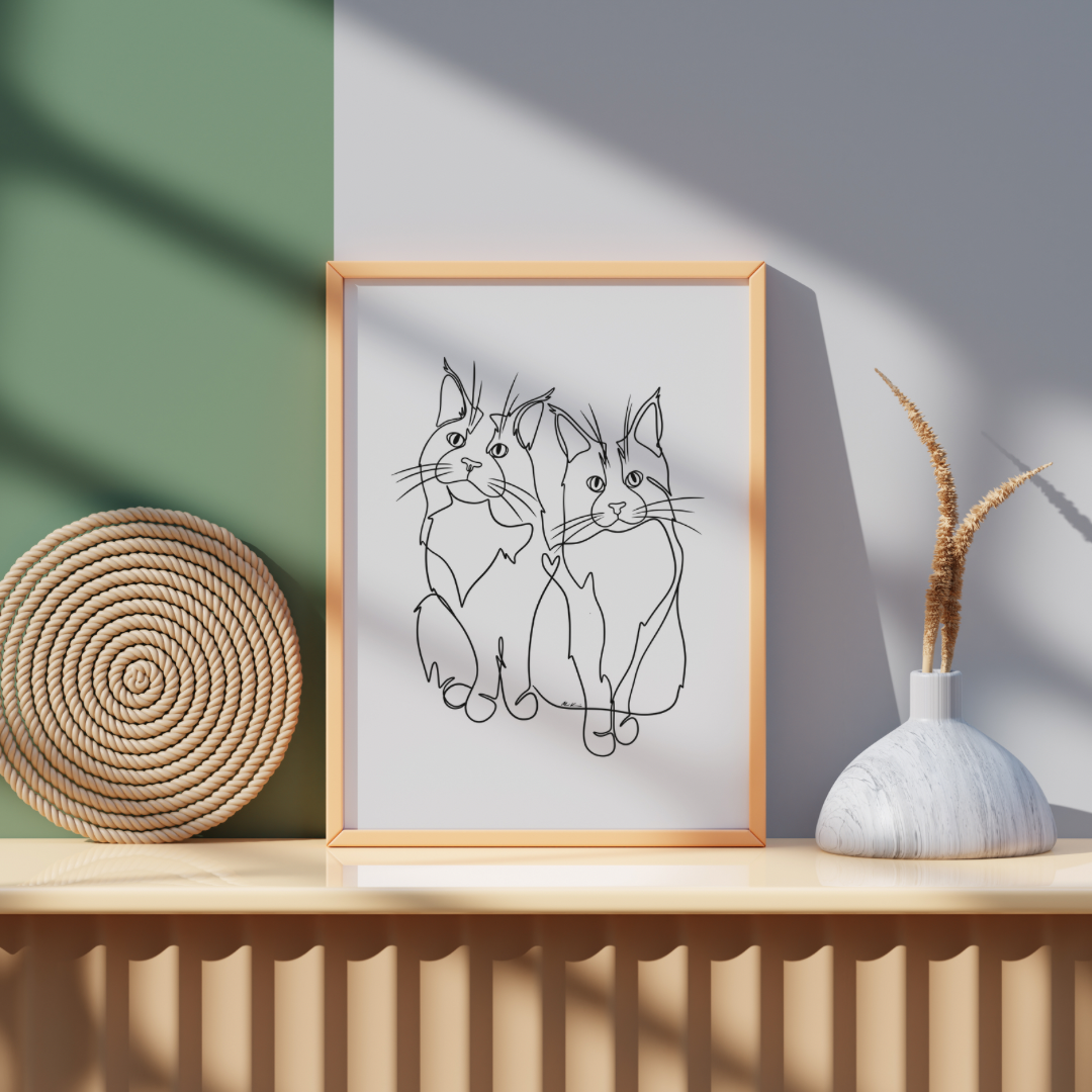 Mustavalkoinen printti (fyysinen tuote)