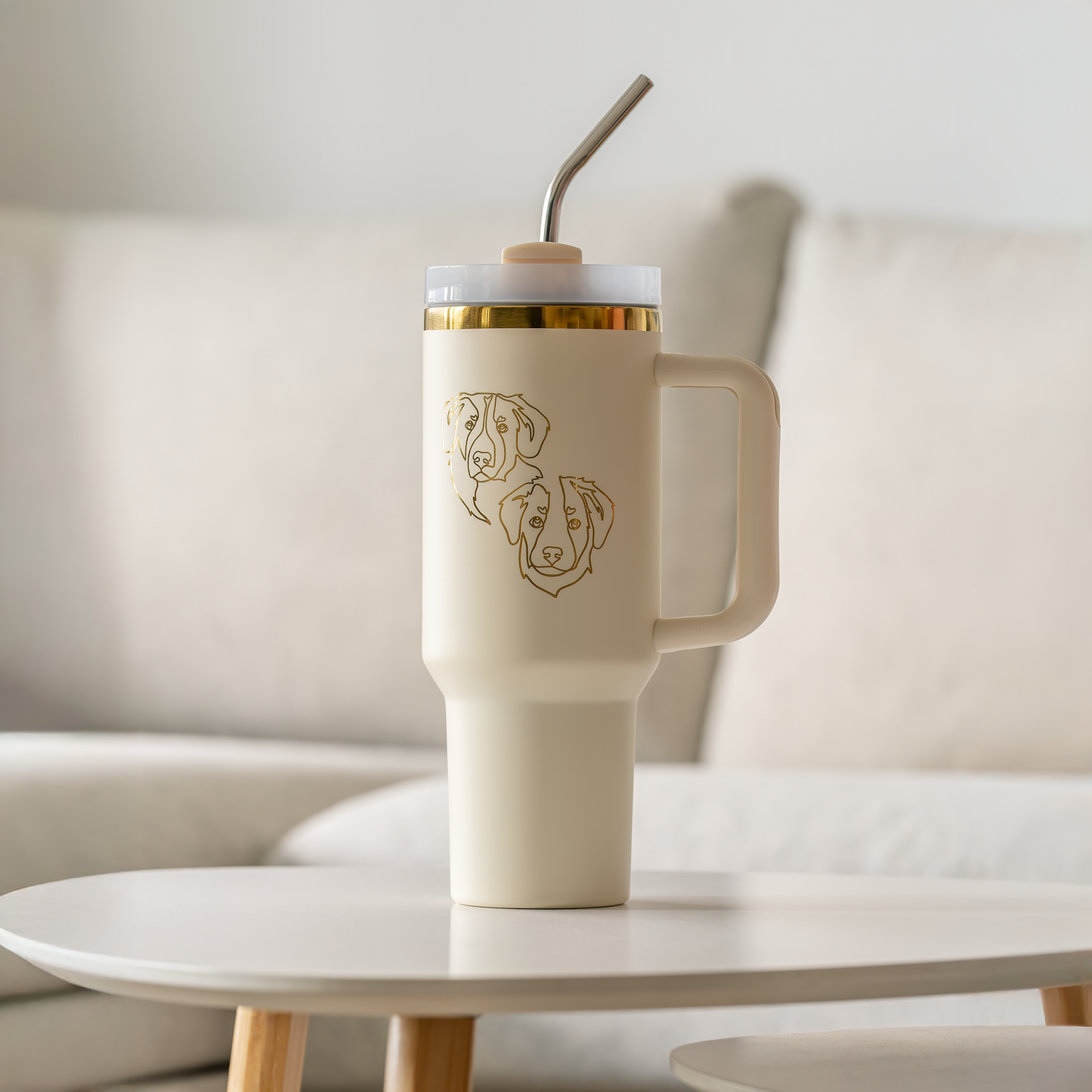 Digitaalinen kuvitus Kibon laserkaiverrukseen (one line kuva)