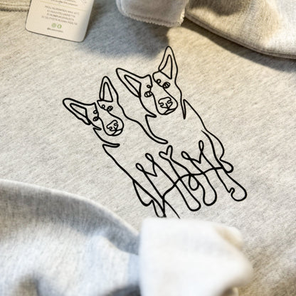 COLLEGE - custom one line kuvalla